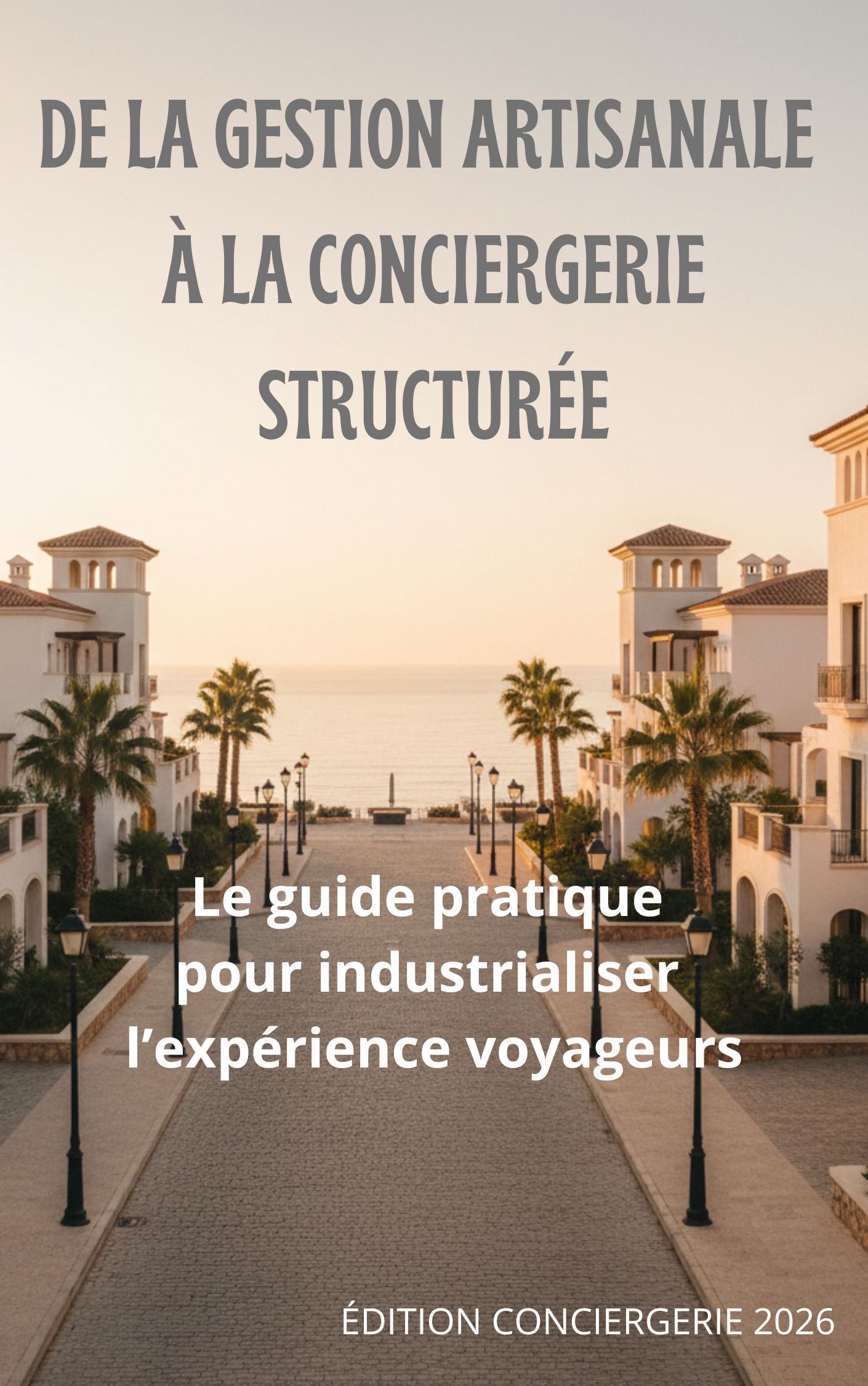 Guide GîteZen — De la gestion artisanale à la conciergerie structurée, couverture du guide 2026